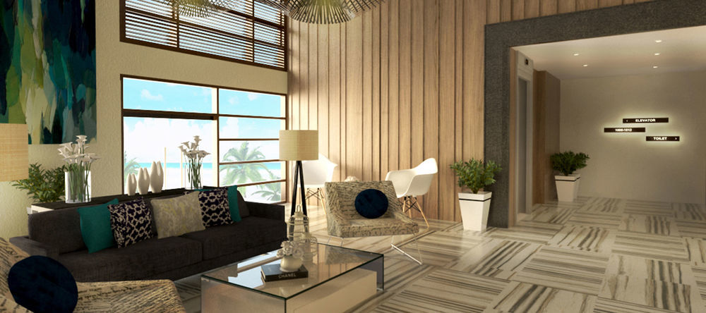 Henann Prime Beach Resort Balabag  Esterno foto 3D interior rendering